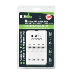 Caricabatterie ReVita RV1 Per Batterie Ricaricabili